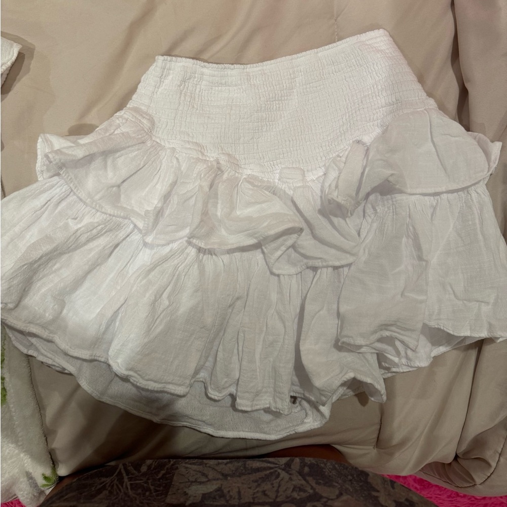 Blanca by nature white skirt